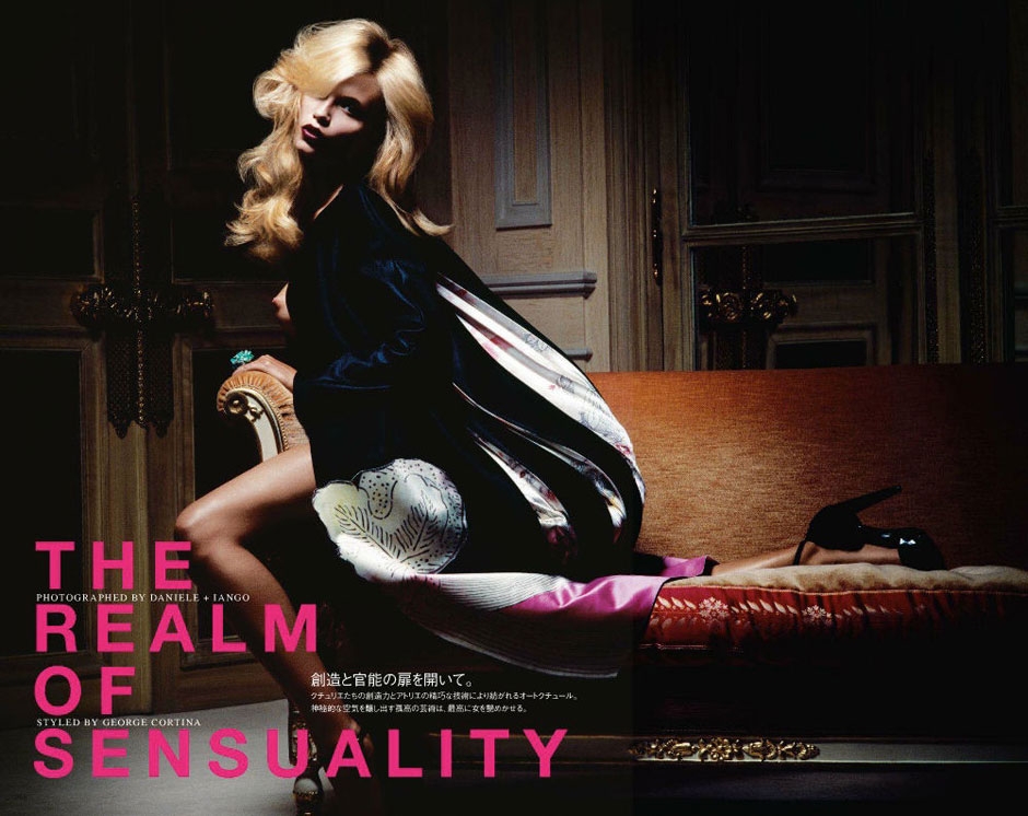 Natasha Poly The Realm Of Sensuality: Vogue Japan (NSFW)