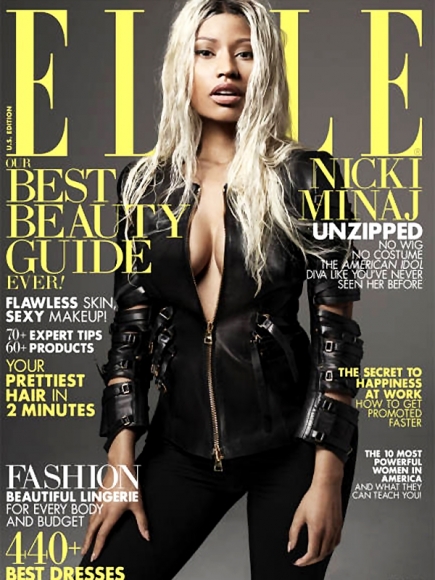 Nicki Minaj in Elle Magazine April 2013