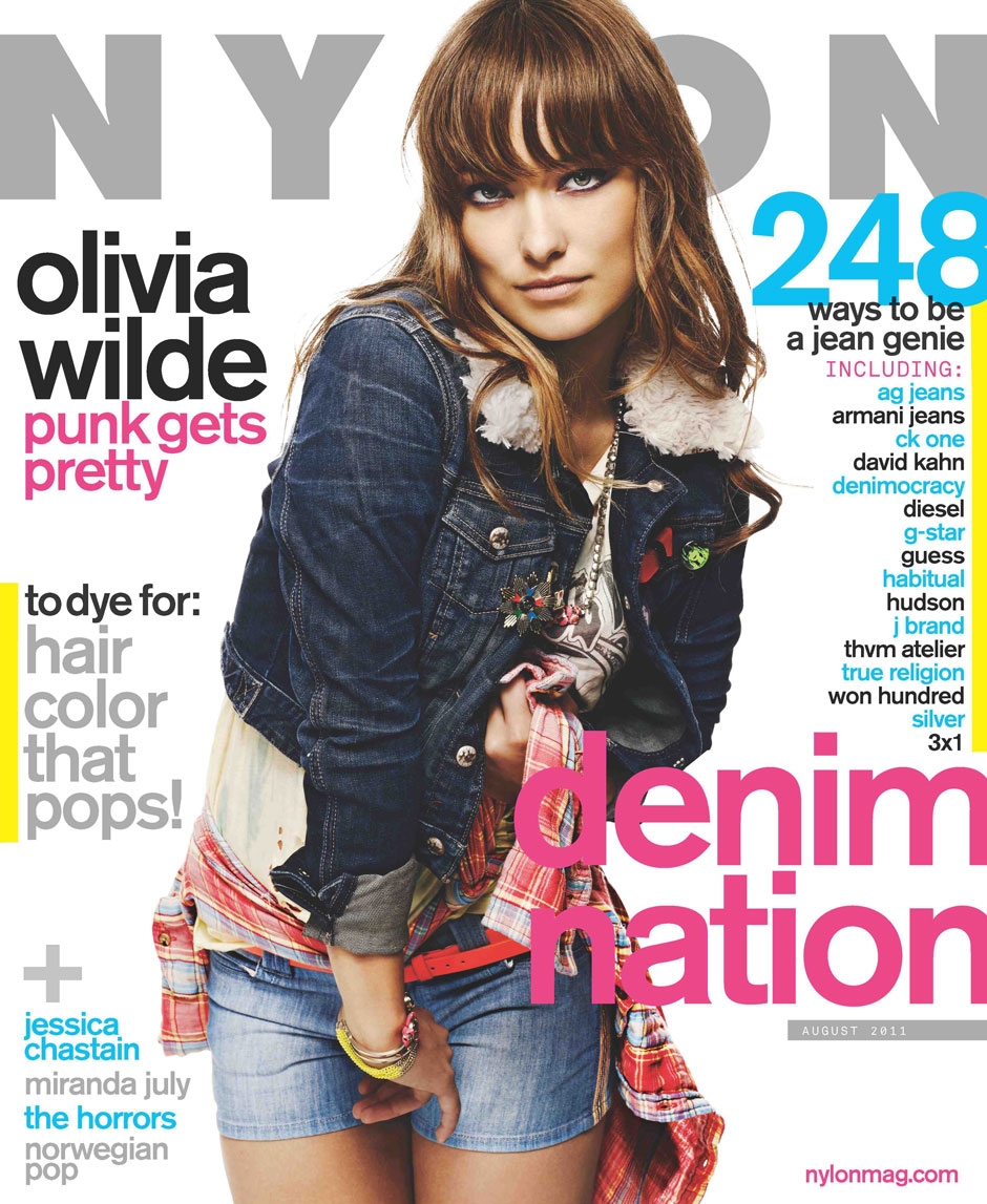 Olivia Wilde For Nylon August ’11 – Pictures