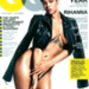 Rihanna Covered Naked for GQ Magazine Cover December 2012