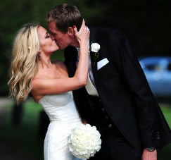 Abbey Clancy Exposes More Than Her Cleavage As She Marries Peter Crouch  – Pictures